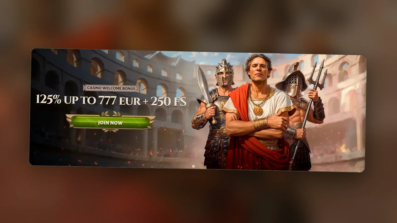 Banner del bonus 125% fino a 777 euro